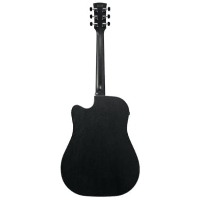 IBANEZ - AW1040CE WEATHERED BLACK OPEN PORE - Guitare électro-acoustique image 2