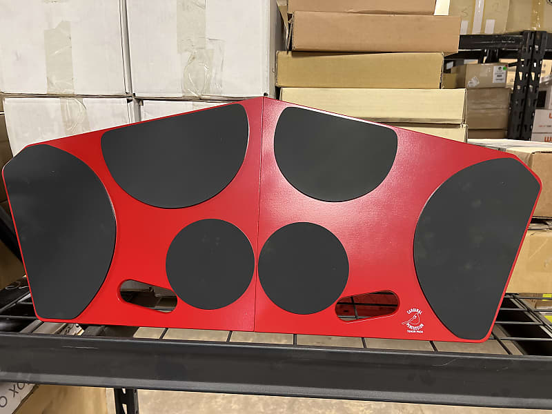 Cardinal Percussion Folding Marching Tenor Practice Pad Reverb