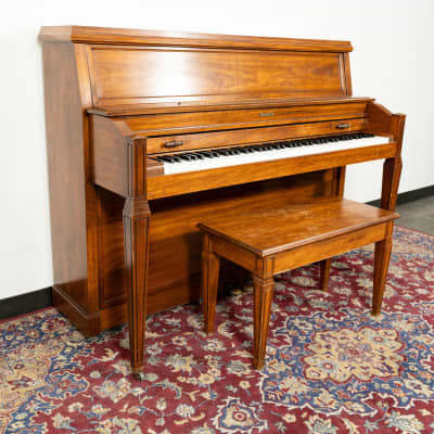 Baldwin Acrosonic Upright Piano | Satin Walnut | SN: 376303 | Used image 3