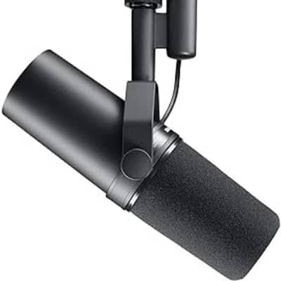 Shure SM7B Cardioid Dynamic Studio Vocal Microphone Includes Standard And Close-...