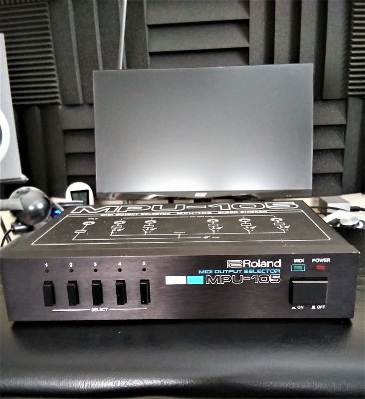 Roland MPU105 Midi Output Selector Reverb