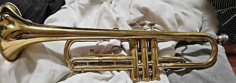 Glarry Brass Bb Trumpet Kit with Case Accessories and More, Gold
