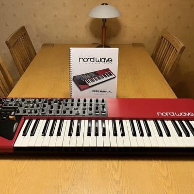 Nord Wave 49-Key 18-Voice Polyphonic Synthesizer 2007 - 2013 - Red