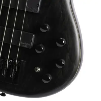 Cort B4ELEMENTOPTB Artisan Series B4 Element Bass Guitar. Open Pore Black image 5
