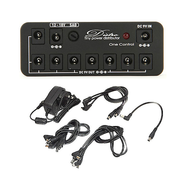 One Control One Control Micro Distro Tiny Power Distributor for Pedal Board