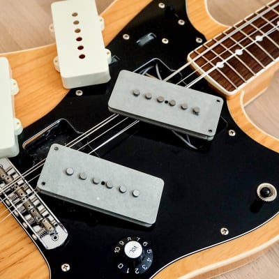 2011 Fender Jazzmaster JM/HO Thinline Hollowbody Offset Guitar Ash w/ USA Pickups, Japan MIJ image 18