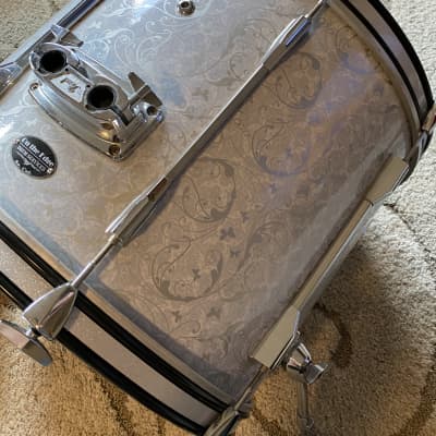 END OF THE YEAR BLOWOUT// CUSTOM WRAPPED Pearl Export 3 Piece Drum Shell Pack (22/16/12) with Road R image 4