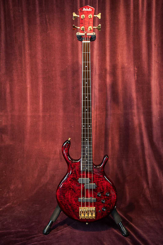 Pedulla M.V. P. Buzz Bass Mid-2000's - Dark Cherry | Reverb