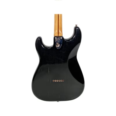 Fender Stratocaster hardtail Black 1976 image 4