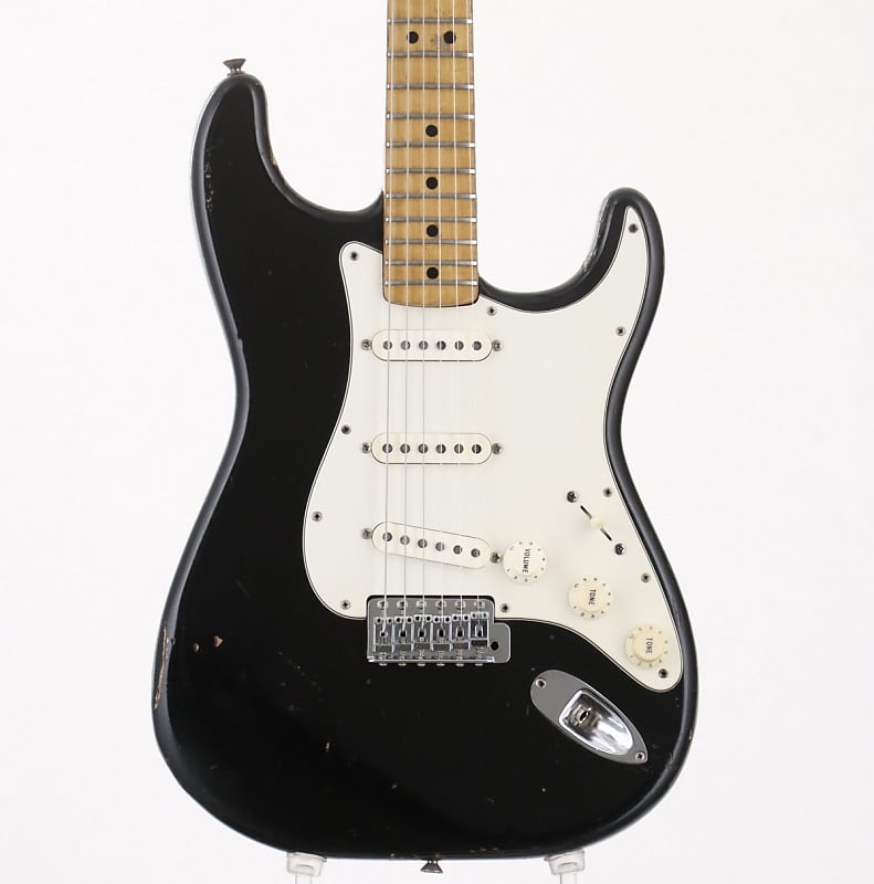 Fender 1973-1974 Stratocster Black [SN 518814] (09/05