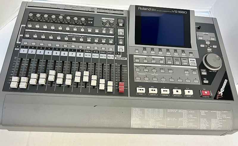 Roland VS-1680 デジタルスタジオワークステーション Roland VS-1680 Digital Studio Workstation multitrack recorder