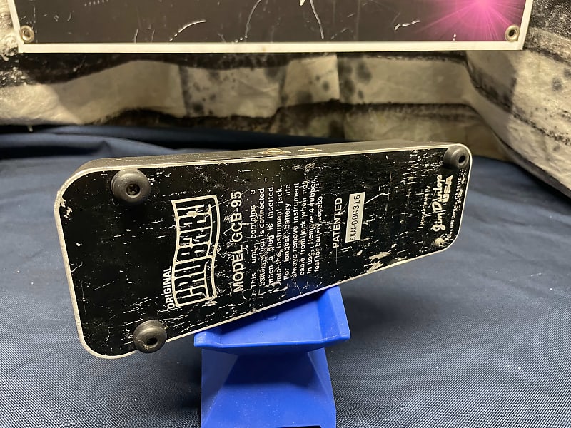 Dunlop GCB-95 Cry Baby crybaby Wah Wah Pedal - Rev C circuit