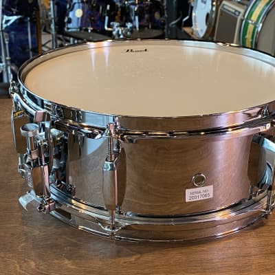 Pearl Steel Snare 2001 Chrome -#1409 image 4
