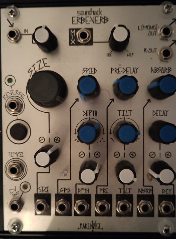 Make Noise Erbe-Verb Module 2008 - Present - Silver | Reverb Canada