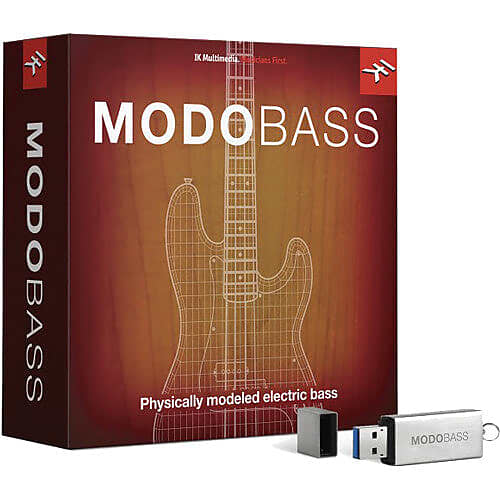 New IK Multimedia MODO BASS SE Electric Bass Virtual Reverb