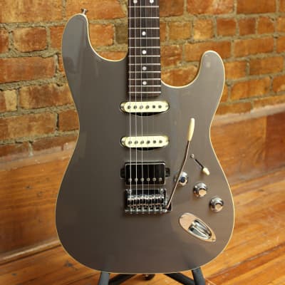 Fender MIJ Aerodyne Special Stratocaster HSS 2022 Dolphin Gray Metallic image 1