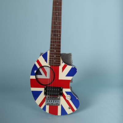 Fernandes ZO-3P Electric Guitar - UK England Union Jack Color image 2