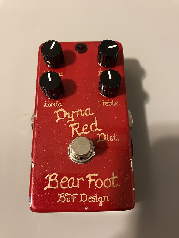 高品質即納BearFoot Dyna Red Dist. BJF Design RAT発展系ディストーション ディストーション