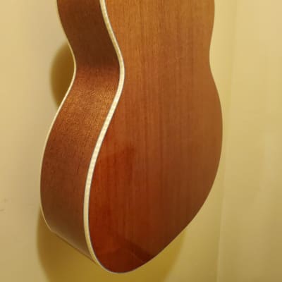 used Morgan OMM Mahogany Acoustic Guitar with Hardshell Case image 5