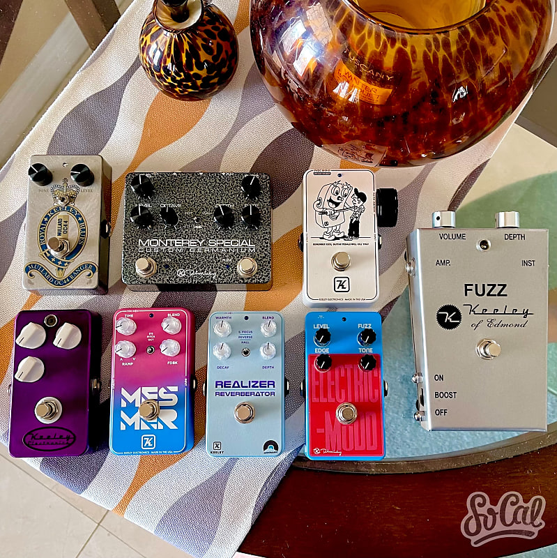 Keeley Rare Custom Shop Limited Edition Pedal Reverb Canada