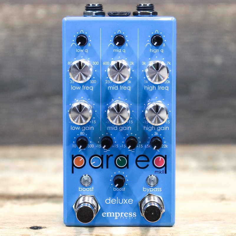 Empress Effects ParaEQ MkII Deluxe Parametric Equalizer with Boost