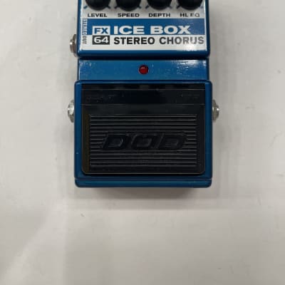 DOD Digitech FX64 Ice Box V3 Stereo Analog Chorus Rare Guitar Effect Pedal for sale