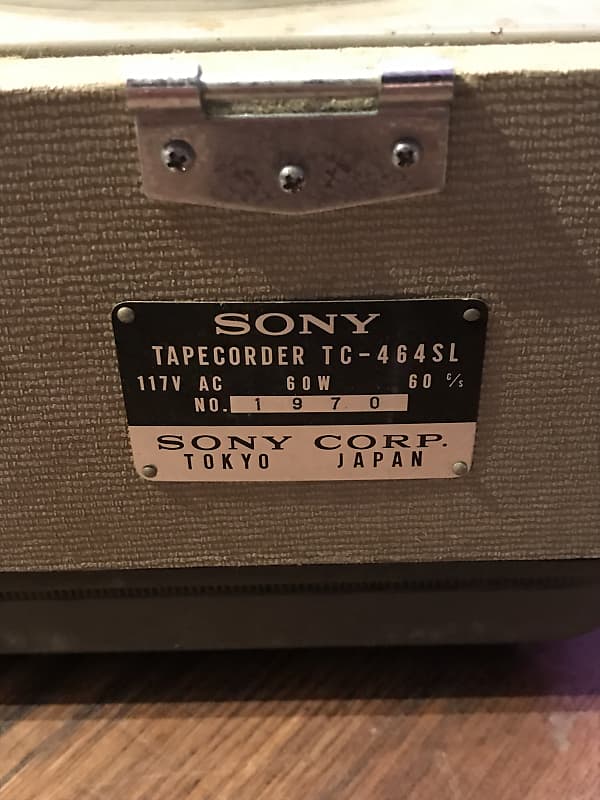 Sony TC-464 Reel to Reel Tape Recorder *Vintage* (UH-411)