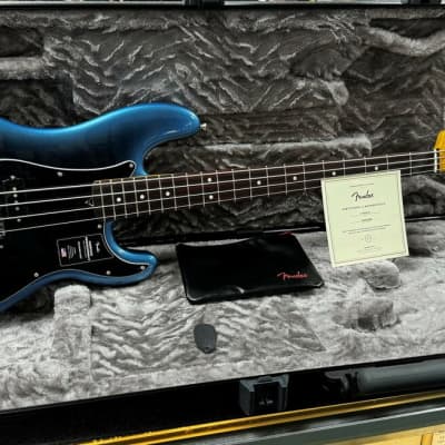 Fender AM Pro II Precision Bass, Dark Night / Rosewood *IN STOCK** image 4
