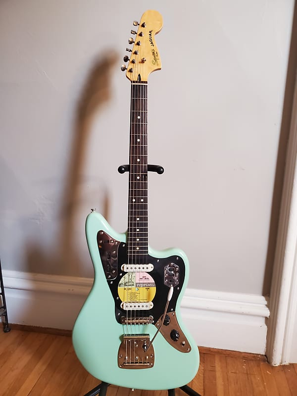 Squier Vintage Modified Jaguar Electric Guitar | Reverb