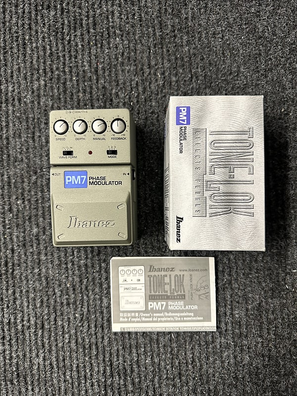 vintage Ibanez PM7 Phase Modulator Tone-Lok Series | PrimoFX LLC