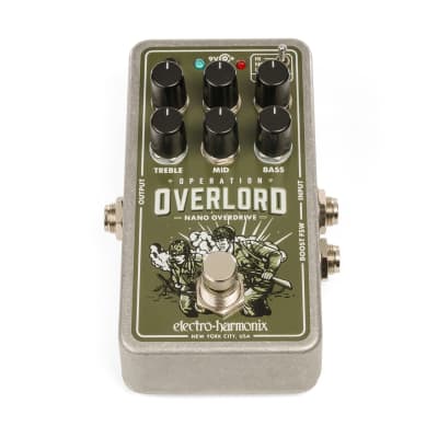 New Electro-Harmonix EHX Nano Operation Overlord Overdrive Effects Pedal image 3