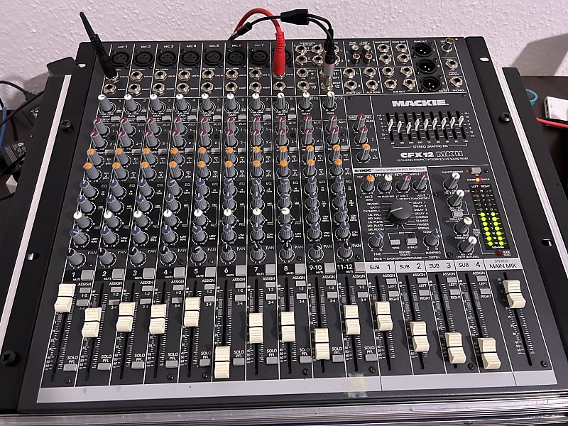 MACKIE CFX12 MIXER 12チャンネル ミキサー - 楽器/器材