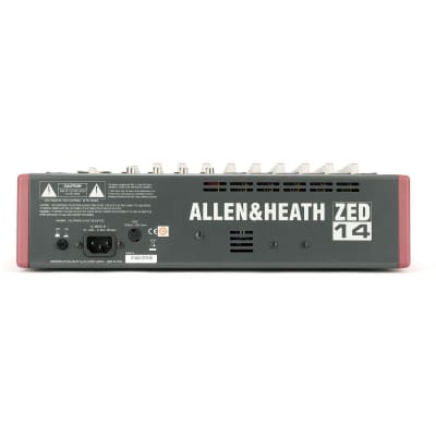 Allen & Heath Zed14 Compact USB Mixer w/Sonar LE image 6