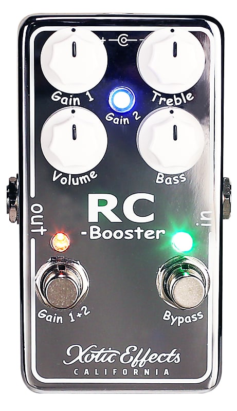 Xotic Effects RC-Booster 　RCB−v2 Xotic Effects Unveils the RC Booster V2 - Premier Guitar