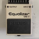 Pedale effetto per chitarra boss equalizer ge-7 made in japan anni 80/90