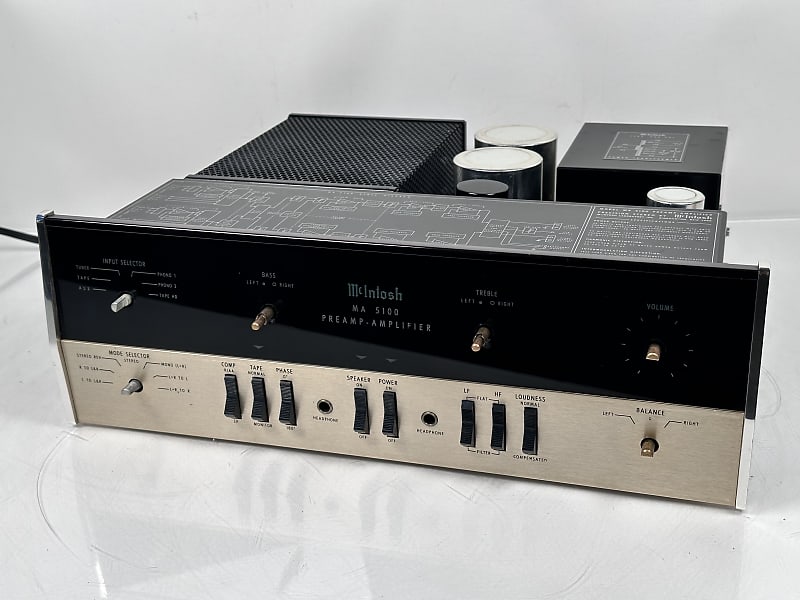 Vintage McIntosh MA-5100 Preamp - Amplifier  			