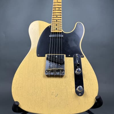 Fender Custom Shop 1952 Telecaster Journeyman Relic - Aged Nocaster Blonde image 4