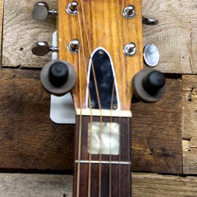 Conn Vintage Acoustic F-20 Guitar w/ Flamed Maple Back - Made in Japan w/ Gig bag image 4