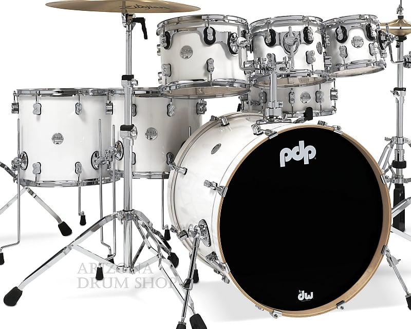 『1年保証』 Concept PDCM2217PW DW by PDP Maple Reverb | Pack Shell 7pc CM7 その他