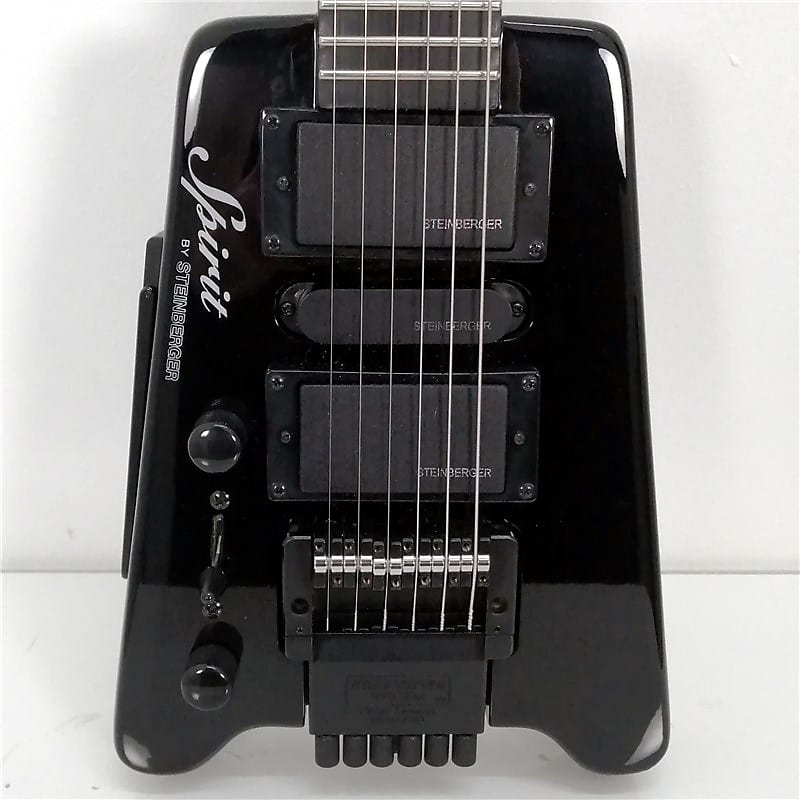 Steinberger Spirit GT-PRO Deluxe Outfit, Black, Left Handed, Ex