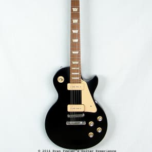 2011 Gibson Les Paul 1960s Tribute Black image 3