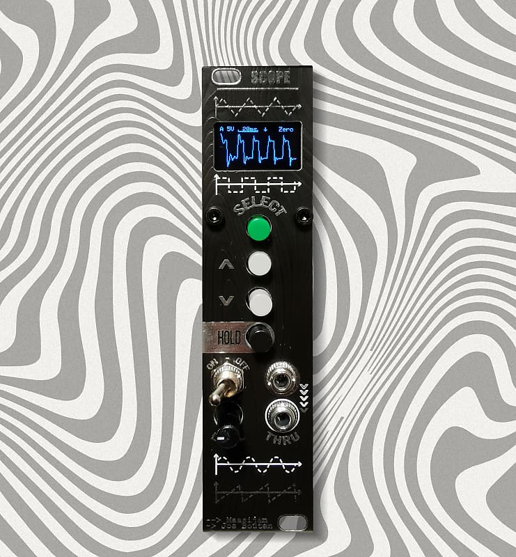 Osgo scope Oscilloscope 6HP Eurorack DIY Unique Panel Reverb