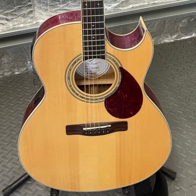 Samick TMJ-5CE Greg Bennett designed Acoustic / Electric guitar Natural for sale