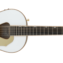 Gretsch G5021WPE Rancher Penguin Parlor Acoustic/Electric Guitar w/ Fishman Pickup System White