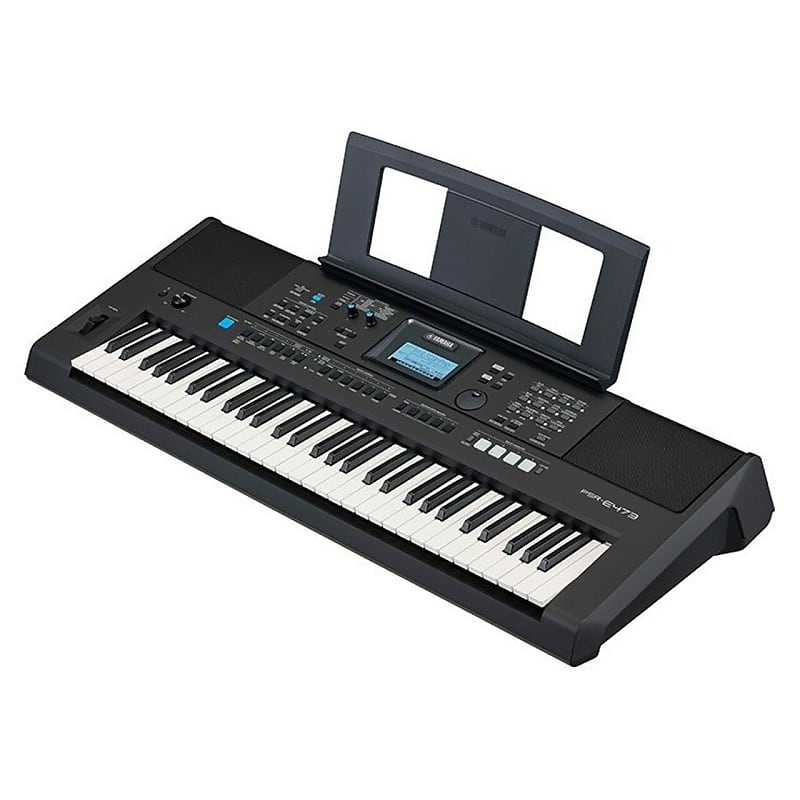 Yamaha PSR-E473 61-Key Portable Keyboard image 1
