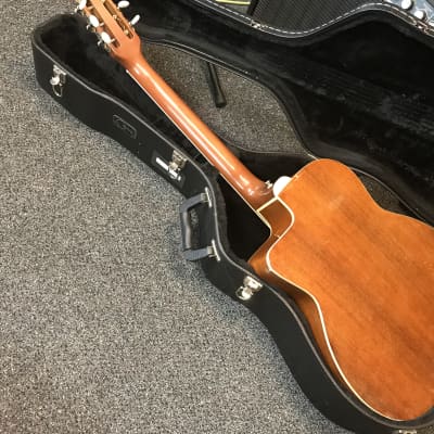 Woodland WM-300 vintage Gypsy Jazz Acoustic-electric Guitar Japan 1970s-1980s with hard case image 17