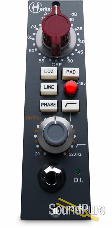 Heritage Audio 73 JR II 500-Series Preamp - Demo | Reverb