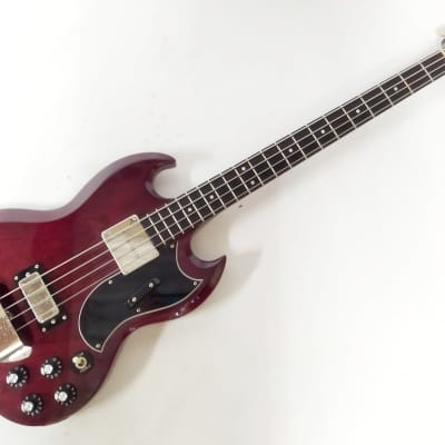 Greco 1980 EB550 Cherry Made in Japan SG Type Electric Bass