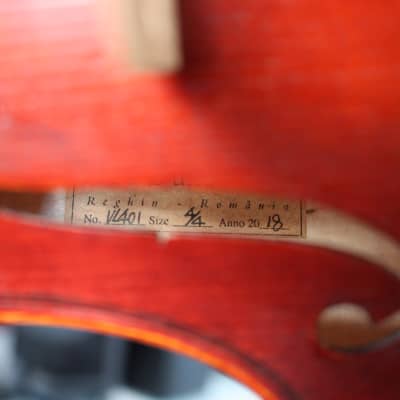 2018 Eastman VL401LM Ivan Dunov Stradivarius 4/4 Violin Outfit image 4