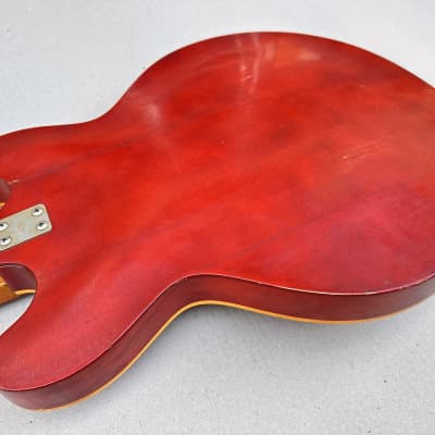 Framus Atlantik 6 Vintage '70s Electric Guitar - Red image 11
